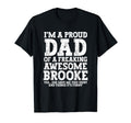 Dad Brooke Personalized Name Funny T-Shirt - Streetwear Style Men Women - T-Shirt, Sweatshirt, Hoodie