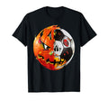 Soccer Ball Pumpkin Skull Halloween T-Shirt - Novelty Apparel Unisex - T-Shirt, Sweatshirt, Hoodie