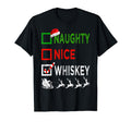 Naughty Nice Whiskey Pajamas T-Shirt - Casual Everyday Wear Men Women - T-Shirt, Sweatshirt, Hoodie