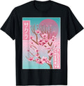 Cherry Blossom Japanese Sakura Vaporwave Aesthetic - Adult & Kids T-Shirts, Sweatshirts & Hoodies apparel design preview 1