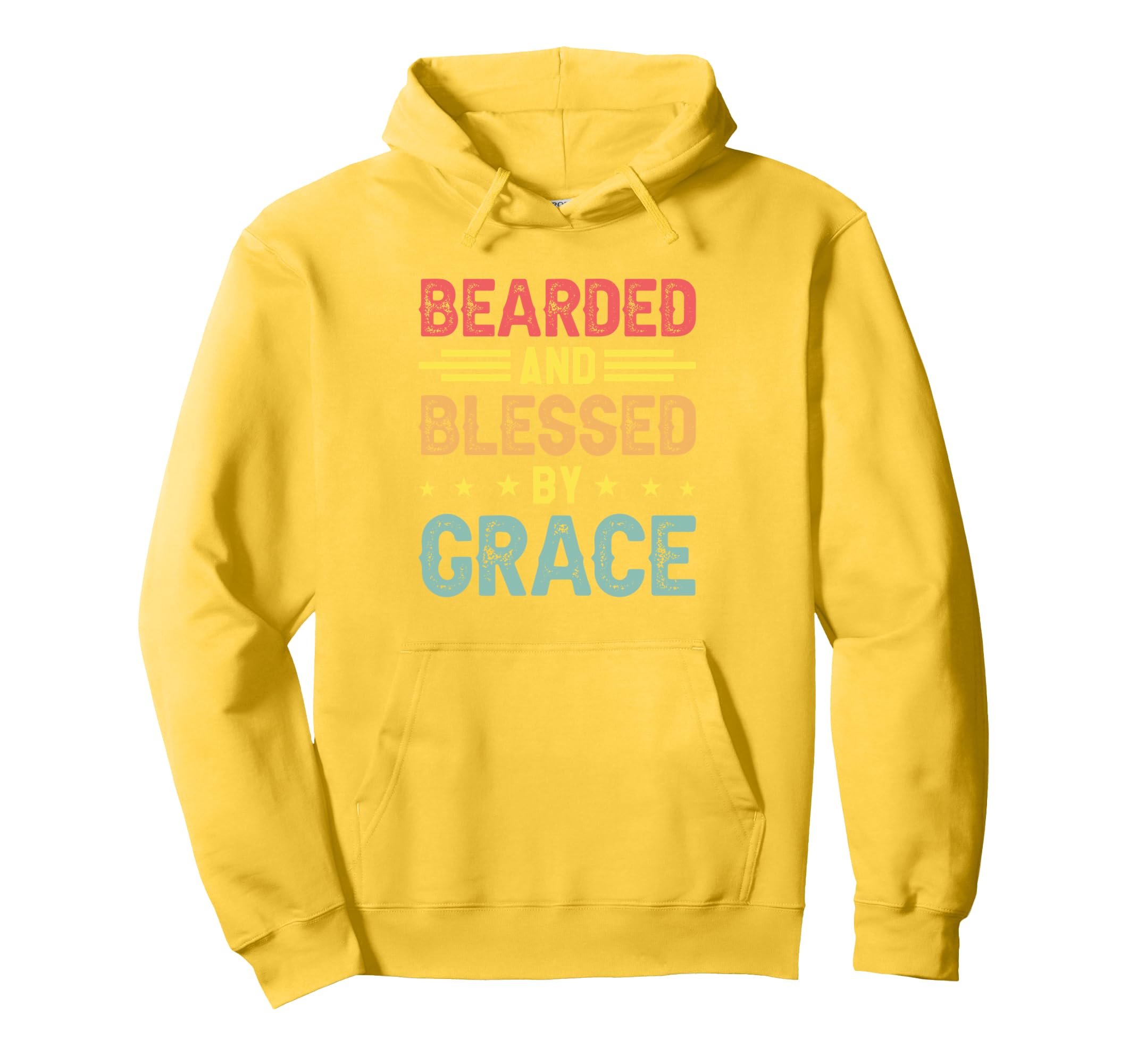 Bearded And Blessed Dog Lover Hoodie - Graphic Print Unisex - T-Shirt, Sweatshirt, Hoodie