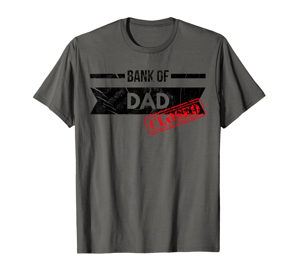 Funny Dad Husband Fathers Day Joke Bank T-Shirt - Aesthetic Graphic Unisex - T-Shirt, Sweatshirt, Hoodie