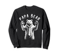 Funny Papa Bear Drawing Fathers Sweatshirt - Custom Art Print for Adults - T-Shirt, Sweatshirt, Hoodie