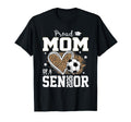 Proud Mom Senior 2026 Leopard Soccer T-Shirt - Novelty Apparel for Adults - T-Shirt, Sweatshirt, Hoodie