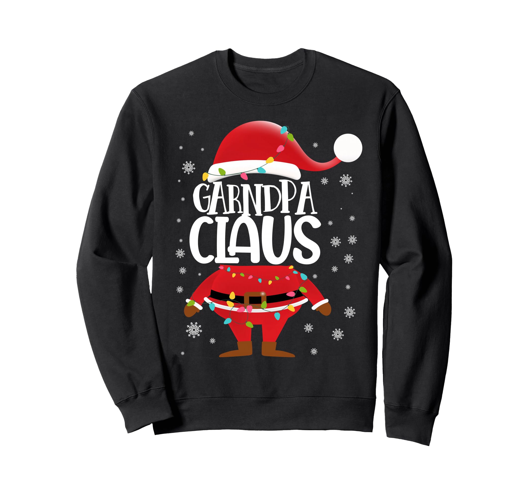 Family Santa Grandpa Claus Matching Sweatshirt - Unique Graphic for Adults - T-Shirt, Sweatshirt, Hoodie