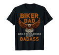 Mens Funny Biker Dad Badass T-Shirt - Aesthetic Graphic for Adults - T-Shirt, Sweatshirt, Hoodie