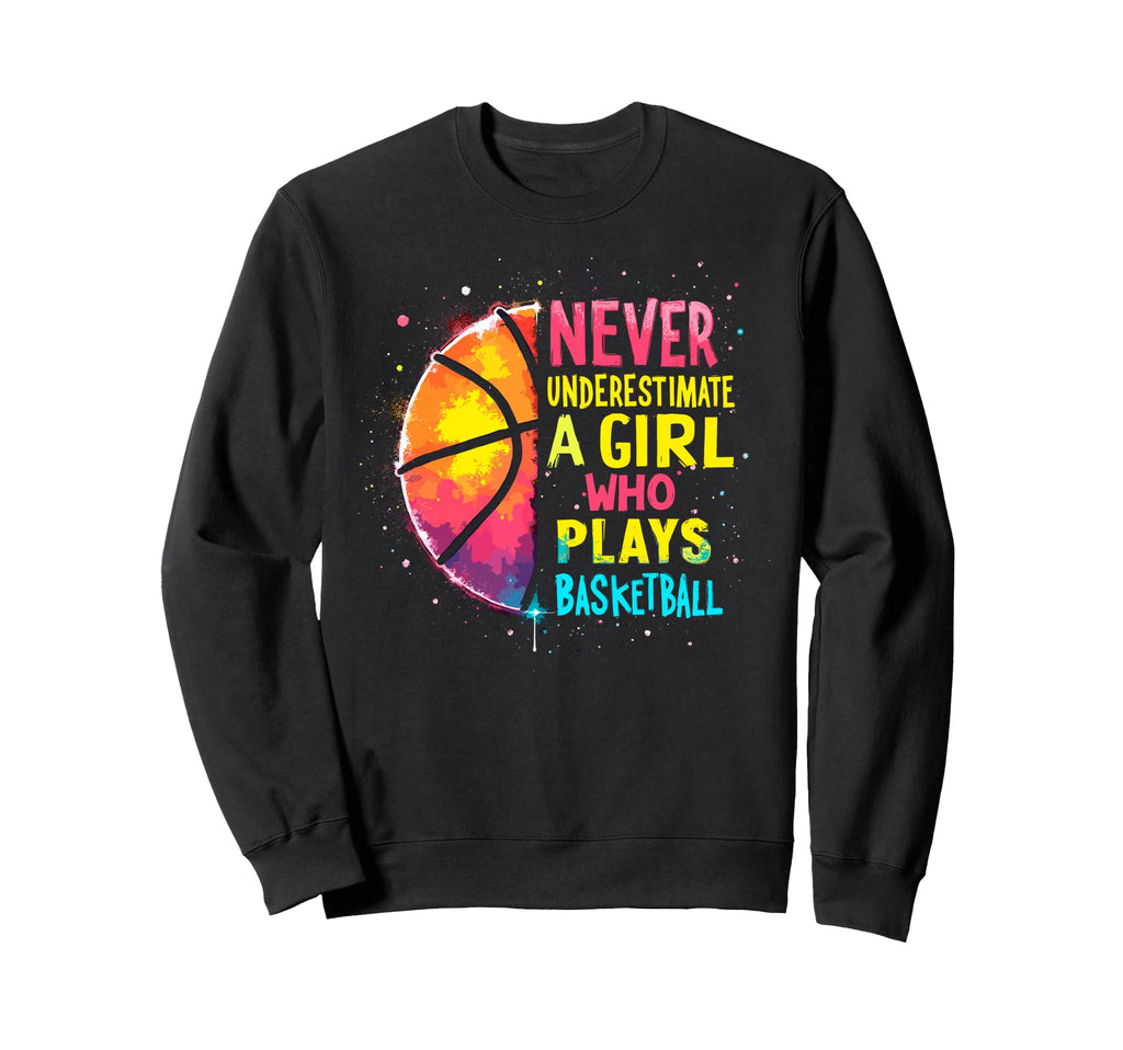 Never Underestimate Who Plays Sweatshirt - Unique Graphic Men Women - T-Shirt, Sweatshirt, Hoodie
