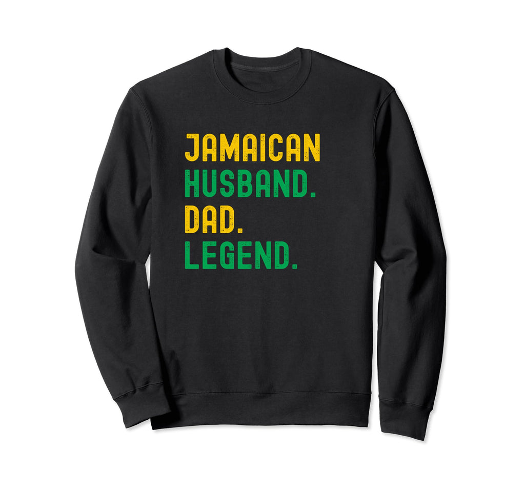 Jamaican Dad Husband Legend Tees T-Shirt - Custom Art Print for Adults - T-Shirt, Sweatshirt, Hoodie