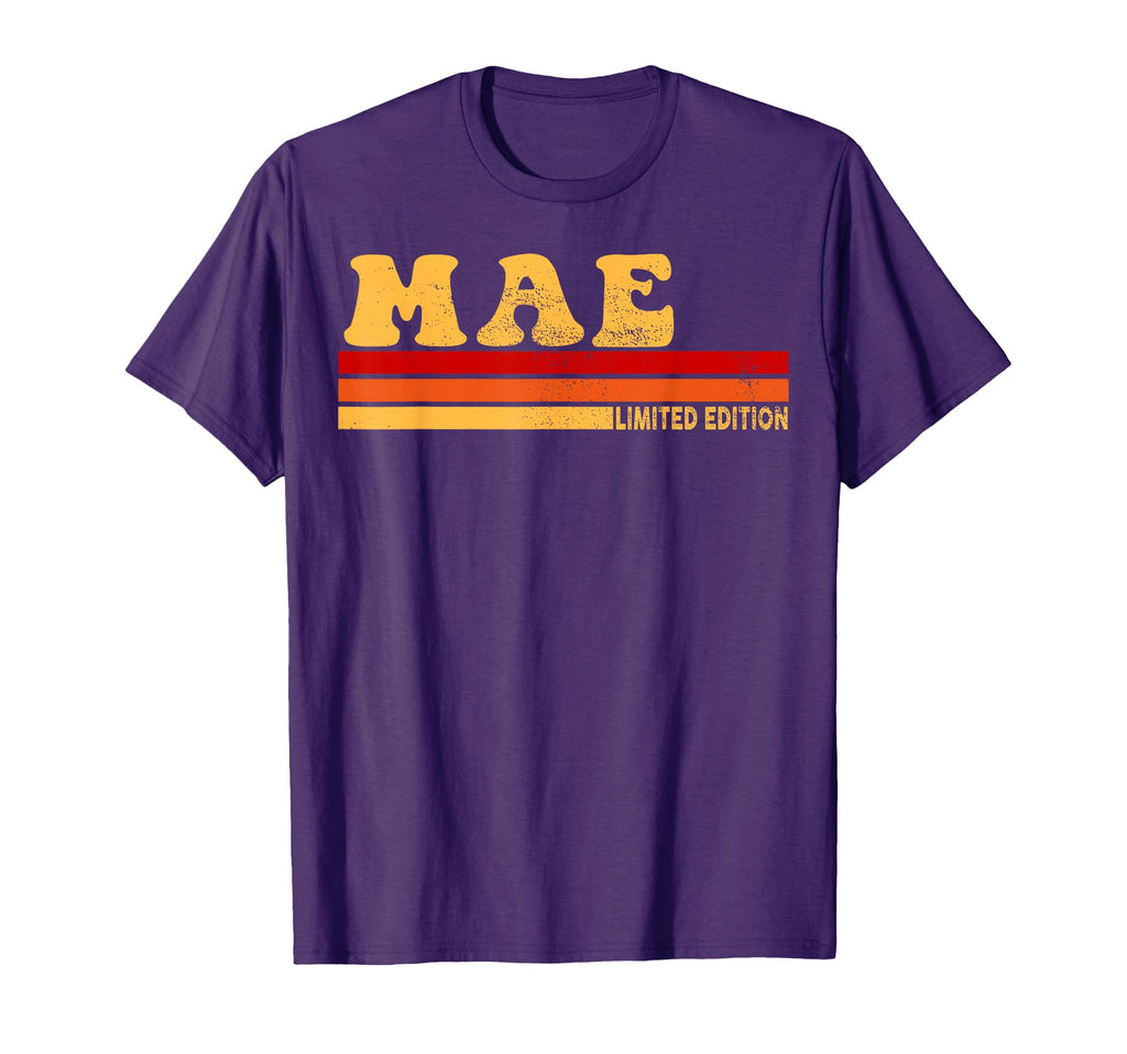 Mae Name Personalized Mae T-Shirt - Novelty Apparel for Adults - T-Shirt, Sweatshirt, Hoodie