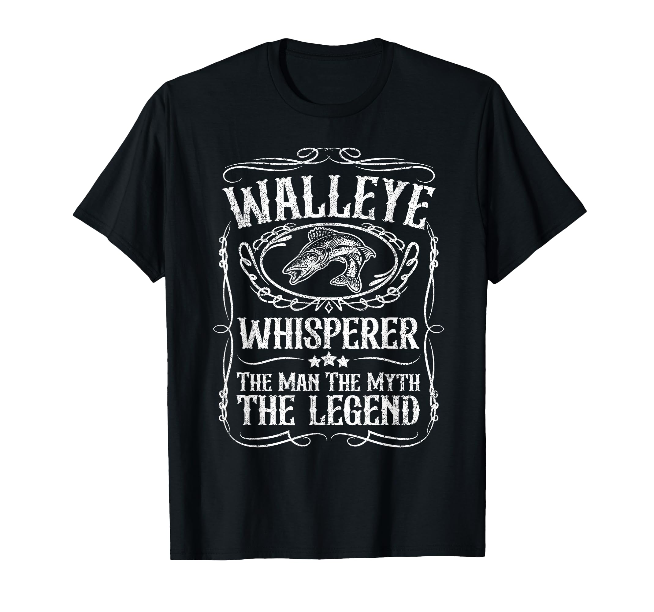 Funny Walleye Whisperer Fishing T-Shirt - Novelty Apparel Men Women - T-Shirt, Sweatshirt, Hoodie