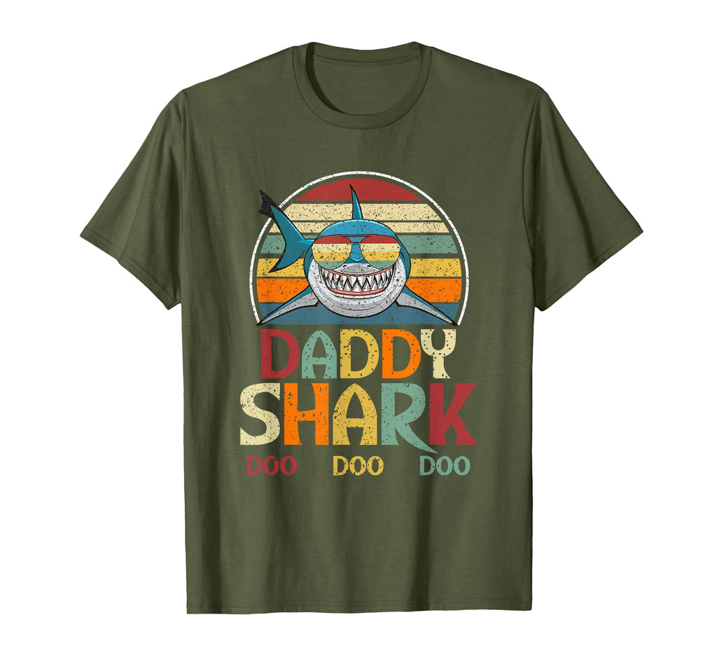 Daddy Shark Gift T-Shirt - Novelty Apparel Men Women - T-Shirt, Sweatshirt, Hoodie