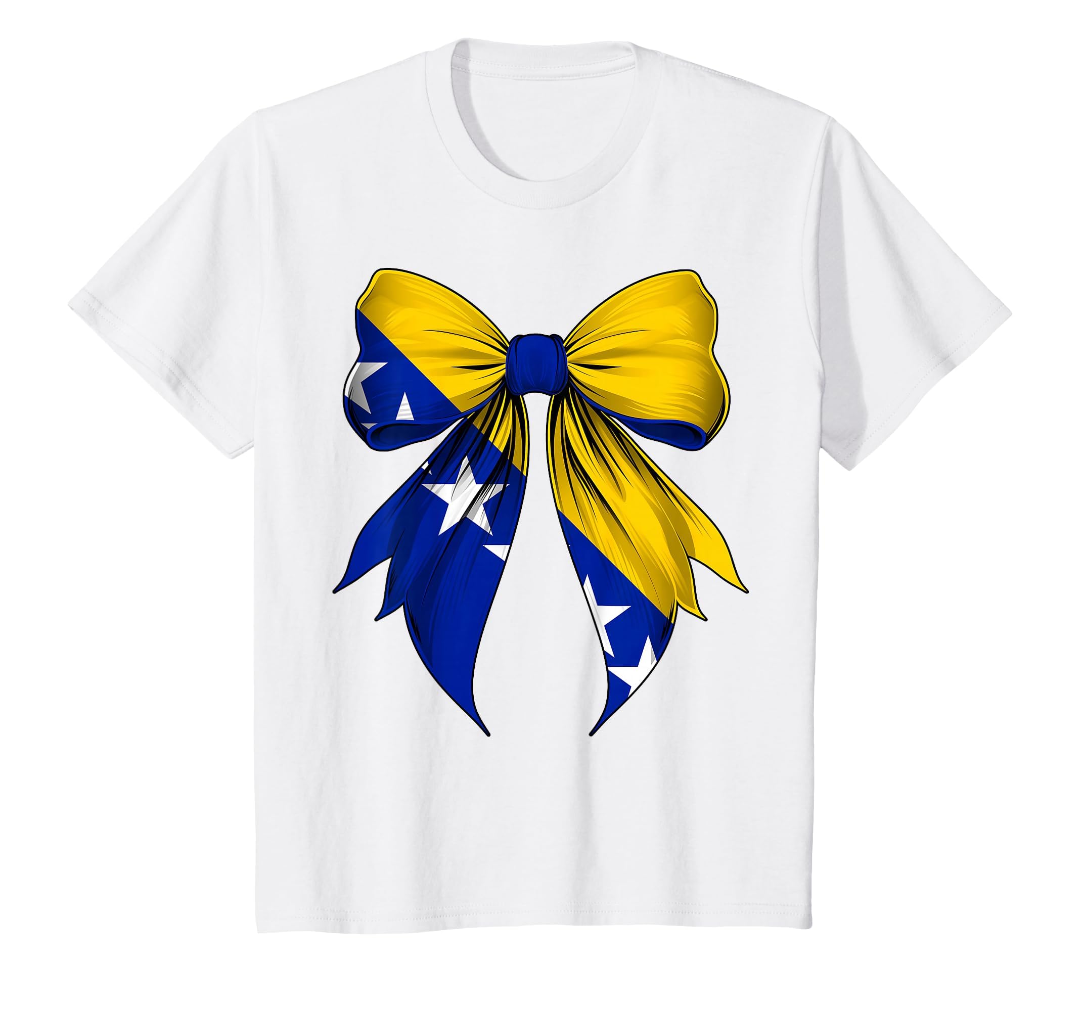Bosnia And Herzegovina Flag Bosnian T-Shirt - Aesthetic Graphic for Adults - T-Shirt, Sweatshirt, Hoodie