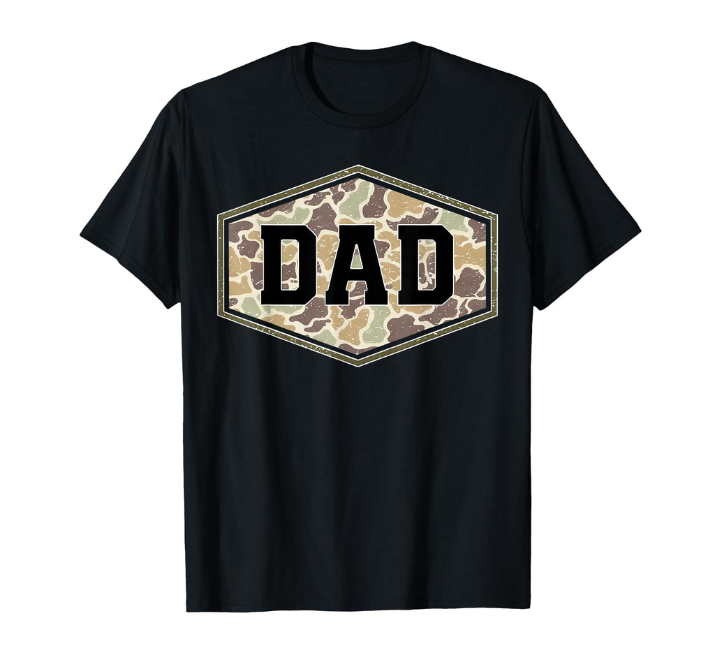 Varsity Camo Dad Duck Hunting T-Shirt - Casual Everyday Wear for Adults - T-Shirt, Sweatshirt, Hoodie