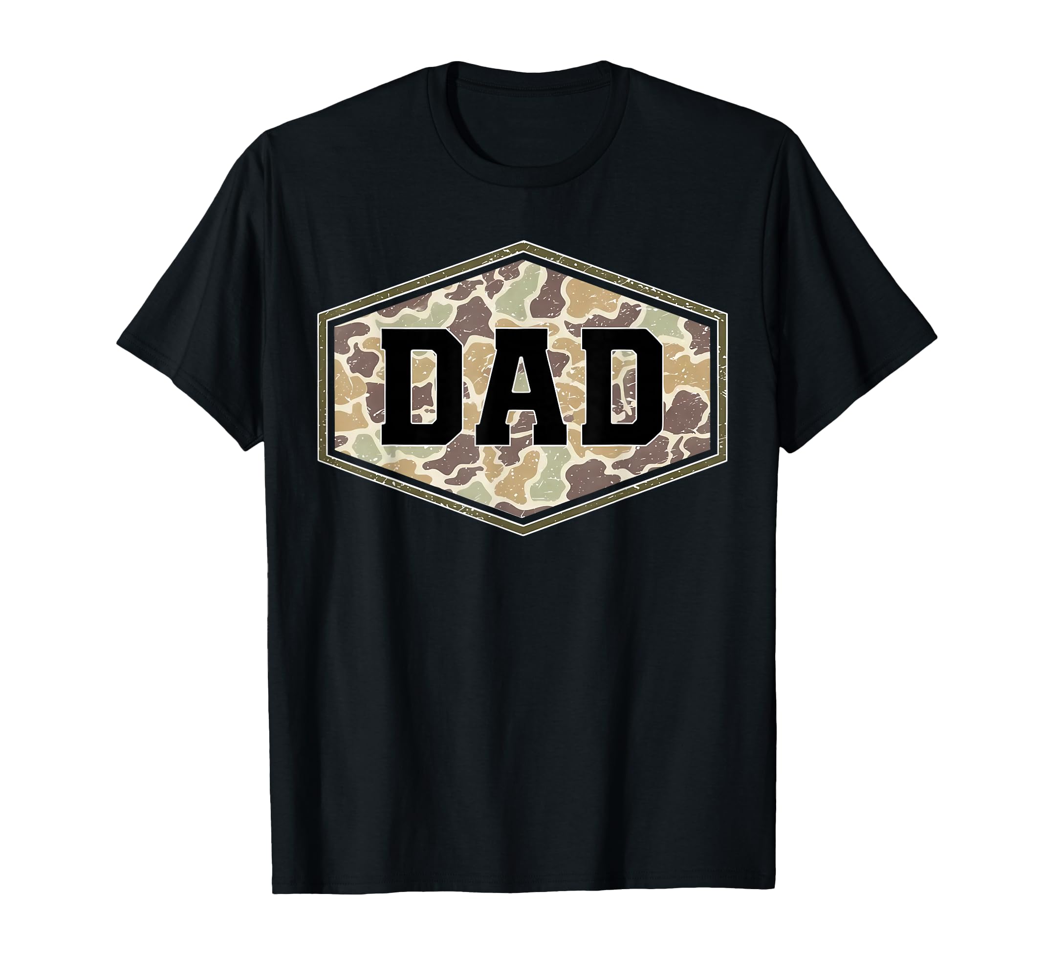Varsity Camo Dad Duck Hunting T-Shirt - Casual Everyday Wear for Adults - T-Shirt, Sweatshirt, Hoodie