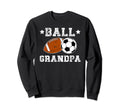 Ball Grandpa Proud Soccer Football Sweatshirt - Novelty Apparel Unisex - T-Shirt, Sweatshirt, Hoodie