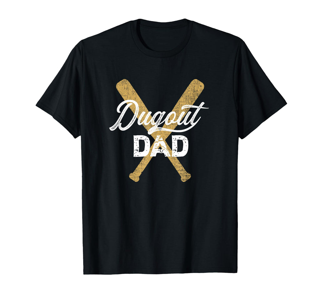 Baseball Dugout Dad Baseball Bats T-Shirt - Unique Graphic for Adults - T-Shirt, Sweatshirt, Hoodie