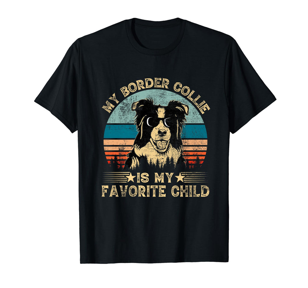 My Border Collie Dog Is My Favorite T-Shirt - Minimalist Print Unisex - T-Shirt, Sweatshirt, Hoodie