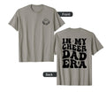 My Cheer Dad Era Cheerleader Dad 2 T-Shirt - Minimalist Print Men Women - T-Shirt, Sweatshirt, Hoodie