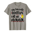 My Favorite Ballers Calls Me Baseball T-Shirt - Minimalist Print Unisex - T-Shirt, Sweatshirt, Hoodie