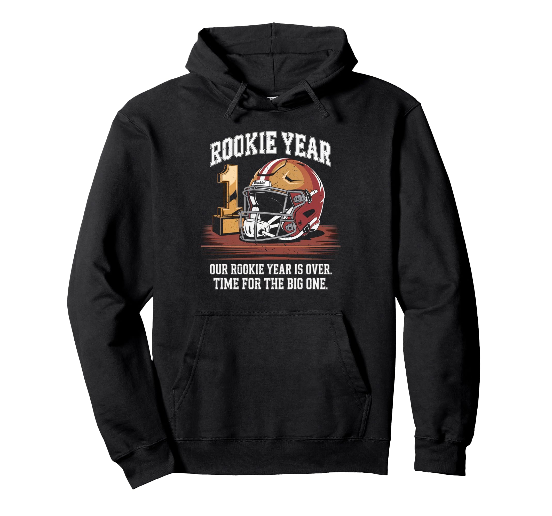 Rookie 1St Year Funny First Birthday Hoodie - Aesthetic Graphic Men Women - T-Shirt, Sweatshirt, Hoodie