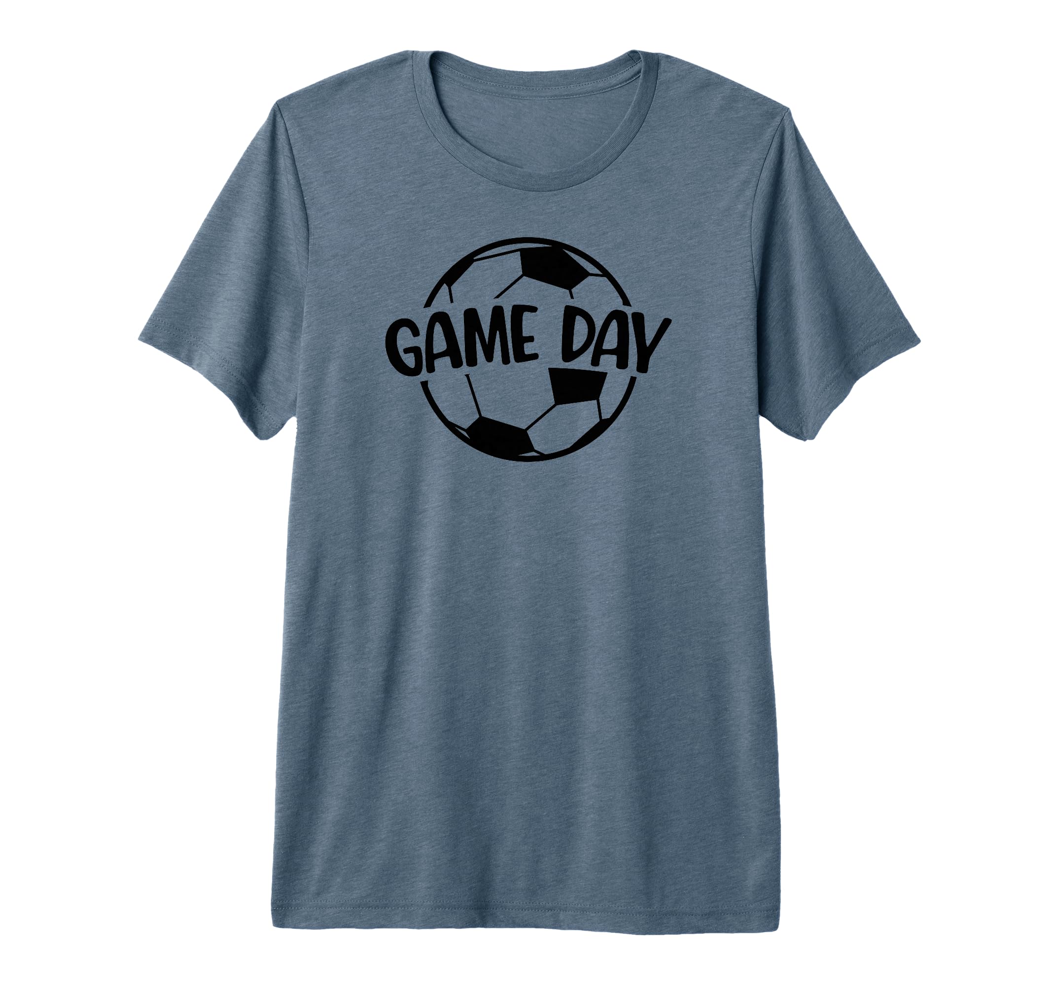 Soccer Game Day Ball Game Day Soccer Tri T-Shirt - Novelty Apparel Unisex - T-Shirt, Sweatshirt, Hoodie