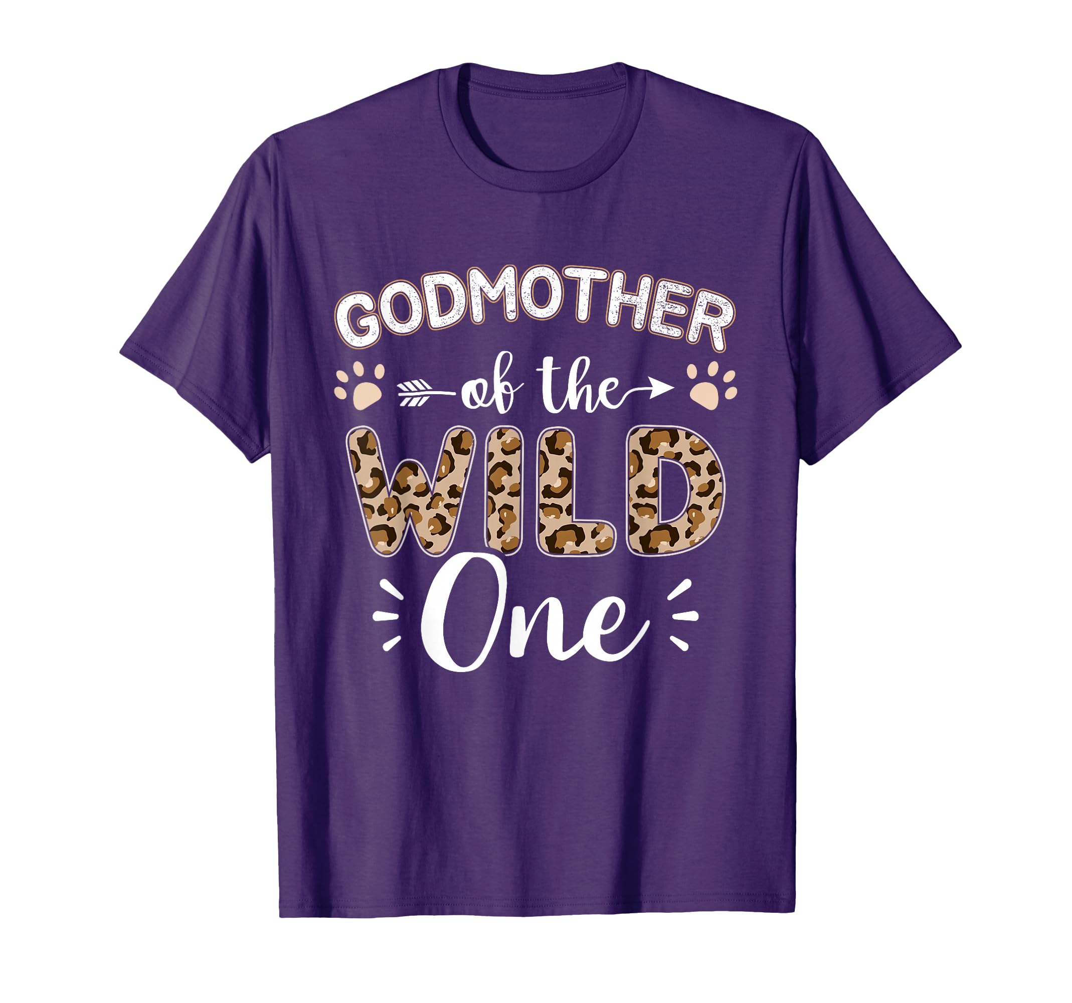 Godmother Wild One Birthday Matching T-Shirt - Novelty Apparel Men Women - T-Shirt, Sweatshirt, Hoodie