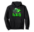 Green Football Cheer Dad Cheerleader Hoodie - Minimalist Print for Adults - T-Shirt, Sweatshirt, Hoodie