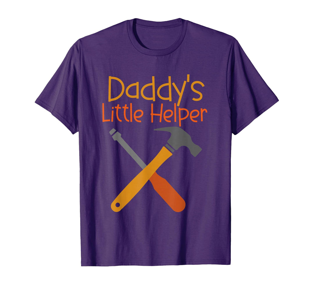 Daddys Little Helper Tools Dad Son T-Shirt - Novelty Apparel Men Women - T-Shirt, Sweatshirt, Hoodie