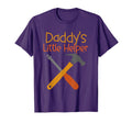 Daddys Little Helper Tools Dad Son T-Shirt - Novelty Apparel Men Women - T-Shirt, Sweatshirt, Hoodie