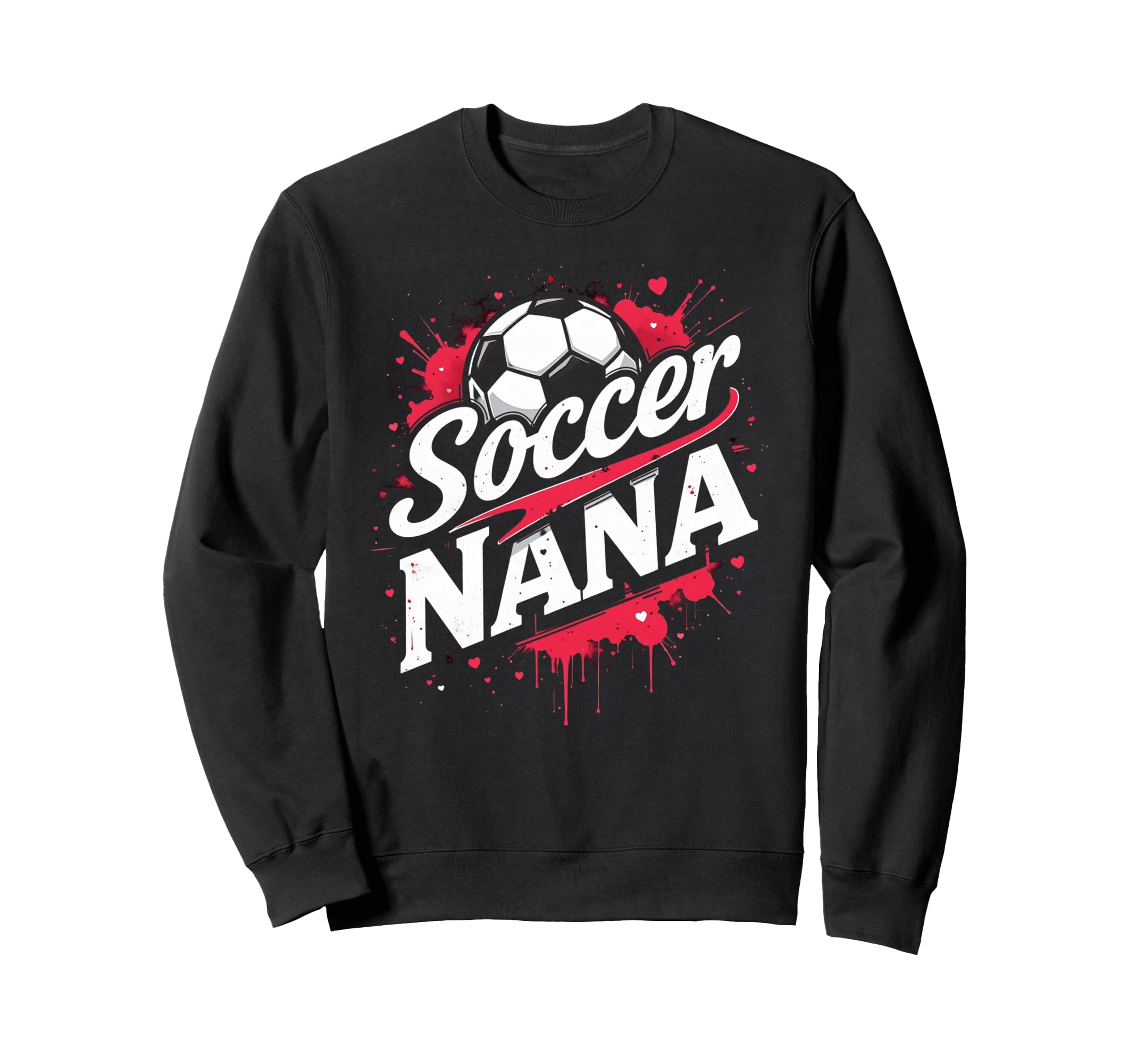 Proud Soccer Nana Funny Grandma Lover Sweatshirt - Custom Art Print Unisex - T-Shirt, Sweatshirt, Hoodie