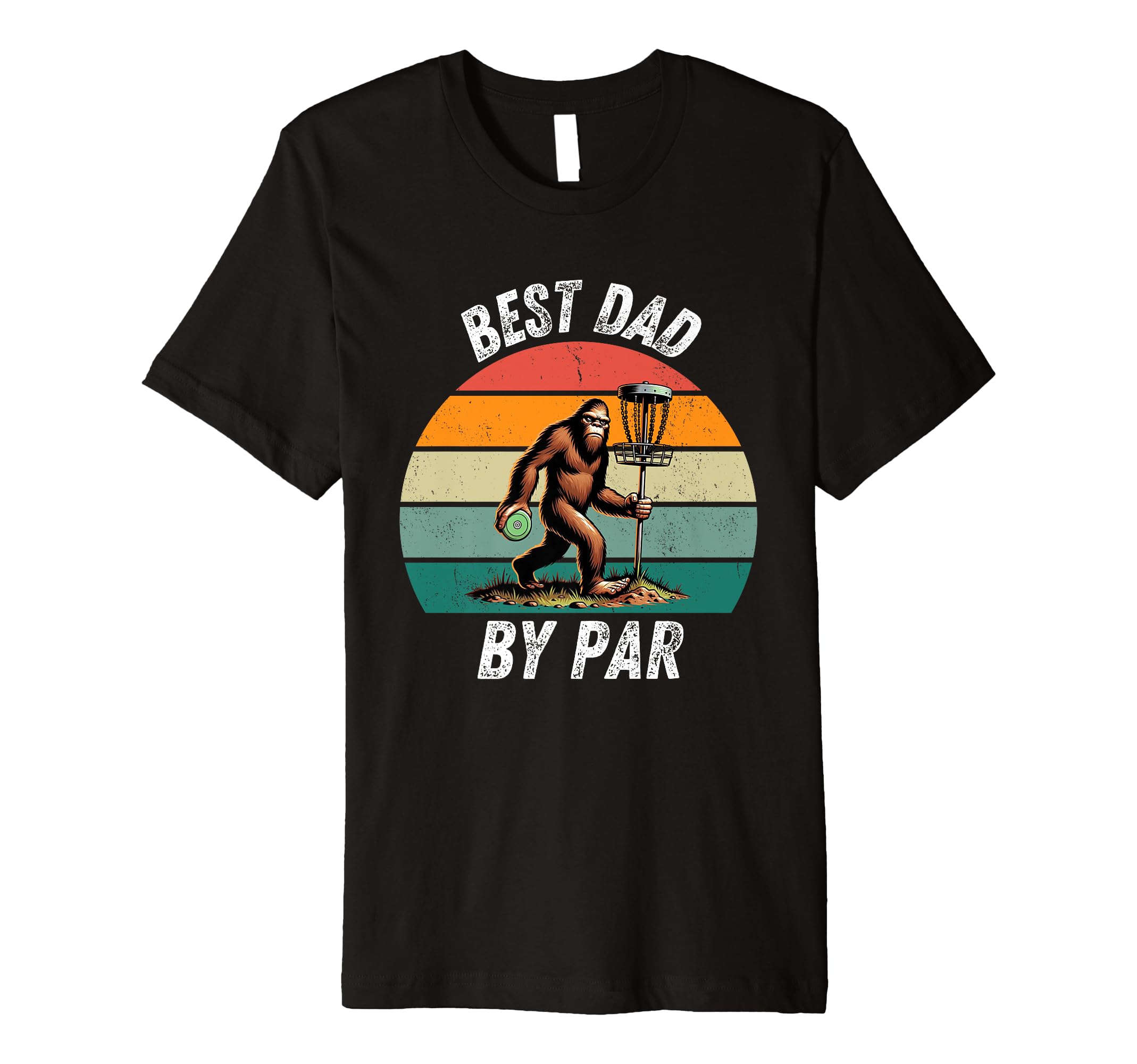 Disc Golf Best Dad Par Mens T-Shirt - Unique Graphic Men Women - T-Shirt, Sweatshirt, Hoodie