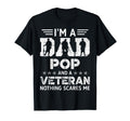 Mens I Am Dad Pop And Veteran Fathers T-Shirt - Novelty Apparel for Adults - T-Shirt, Sweatshirt, Hoodie