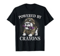 Funny Powered Crayons Family Military T-Shirt - Trendy Graphic for Adults - T-Shirt, Sweatshirt, Hoodie