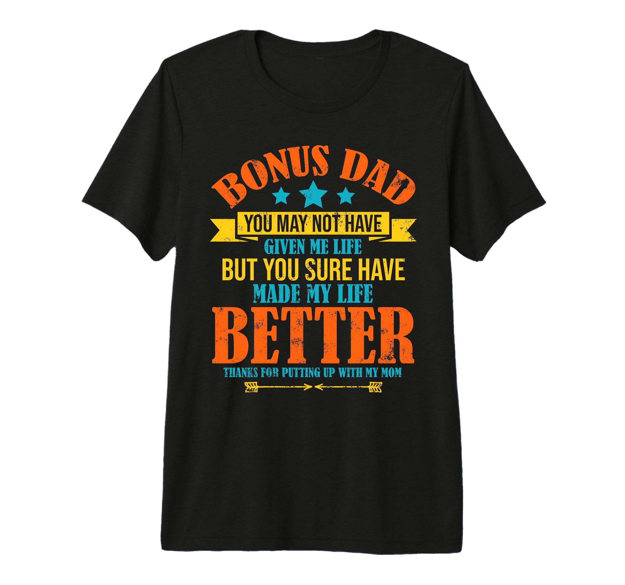 Step Dad Gifts From Son Daughter Gifts T-Shirt - Novelty Apparel Men Women - T-Shirt, Sweatshirt, Hoodie