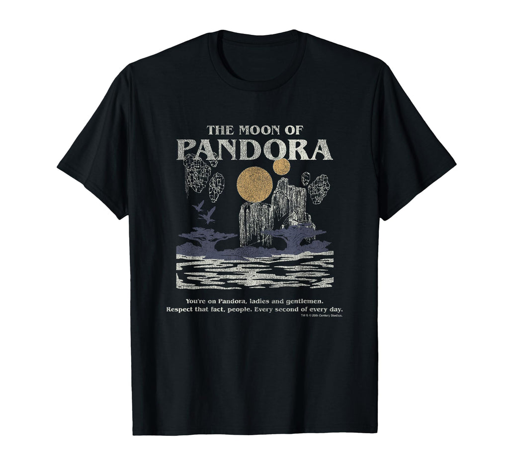 Avatar Moon Pandora Travel Landscape T-Shirt - Custom Art Print Men Women - T-Shirt, Sweatshirt, Hoodie