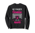 My Favorite Goalie Calls Me Aunt Sweatshirt - Aesthetic Graphic Men Women - T-Shirt, Sweatshirt, Hoodie