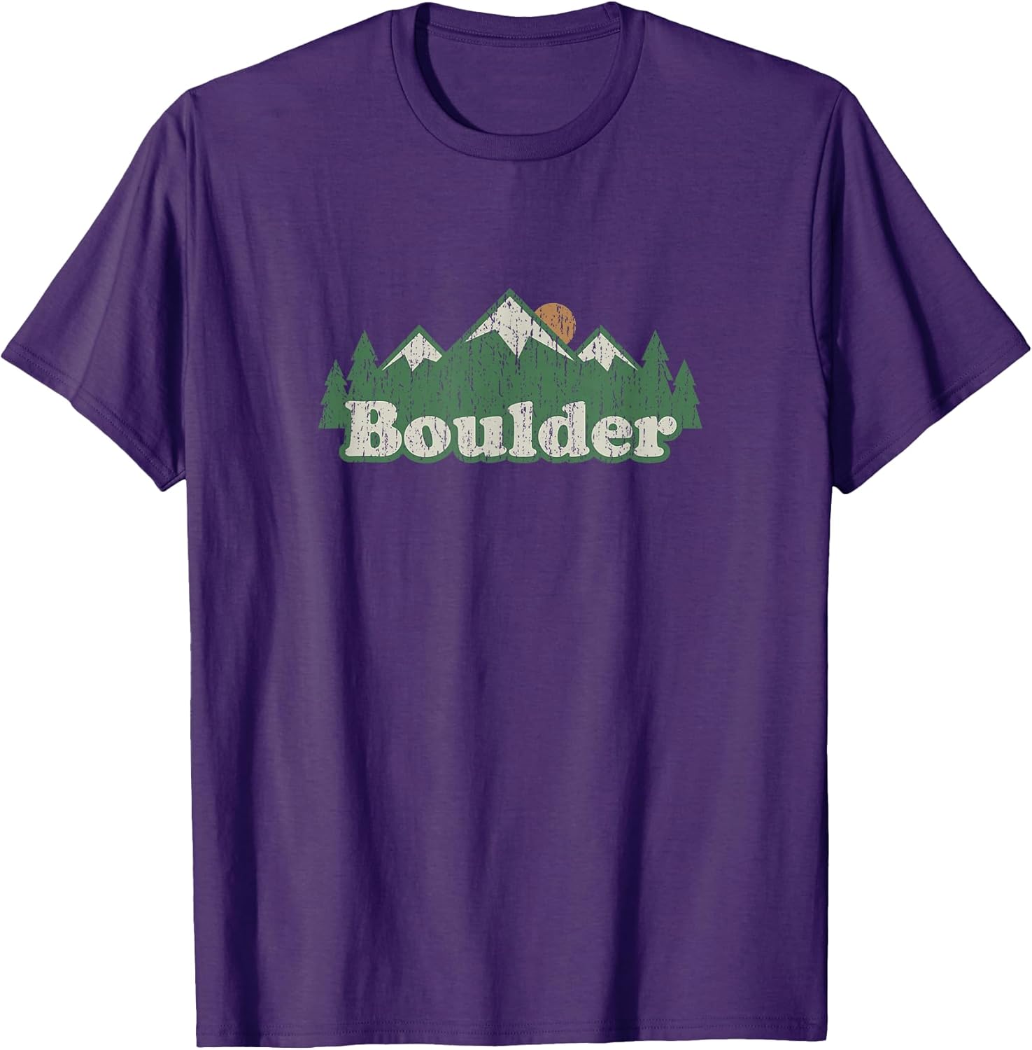 Retro Boulder Vintage - Adult & Kids T-Shirts, Sweatshirts & Hoodies apparel design preview 1