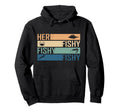 Fathers Day Fishing Fisherman Here Hoodie - Custom Art Print Men Women - T-Shirt, Sweatshirt, Hoodie