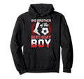 Big Brother Birthday Soccer Player Hoodie - Casual Everyday Wear Men Women - T-Shirt, Sweatshirt, Hoodie