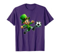 St Patricks Day Irish Leprechaun Soccer T-Shirt - Custom Art Print Unisex - T-Shirt, Sweatshirt, Hoodie