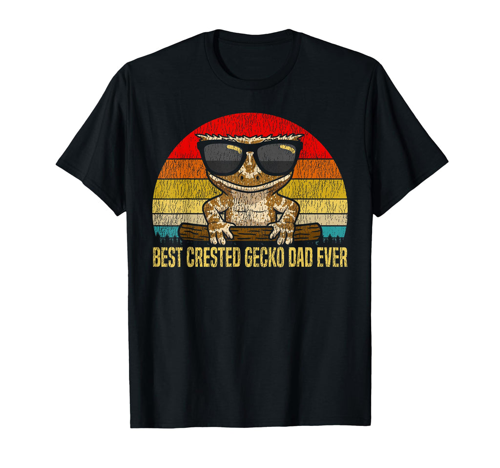 Crested Gecko Best Crested Gecko Dad T-Shirt - Streetwear Style Men Women - T-Shirt, Sweatshirt, Hoodie