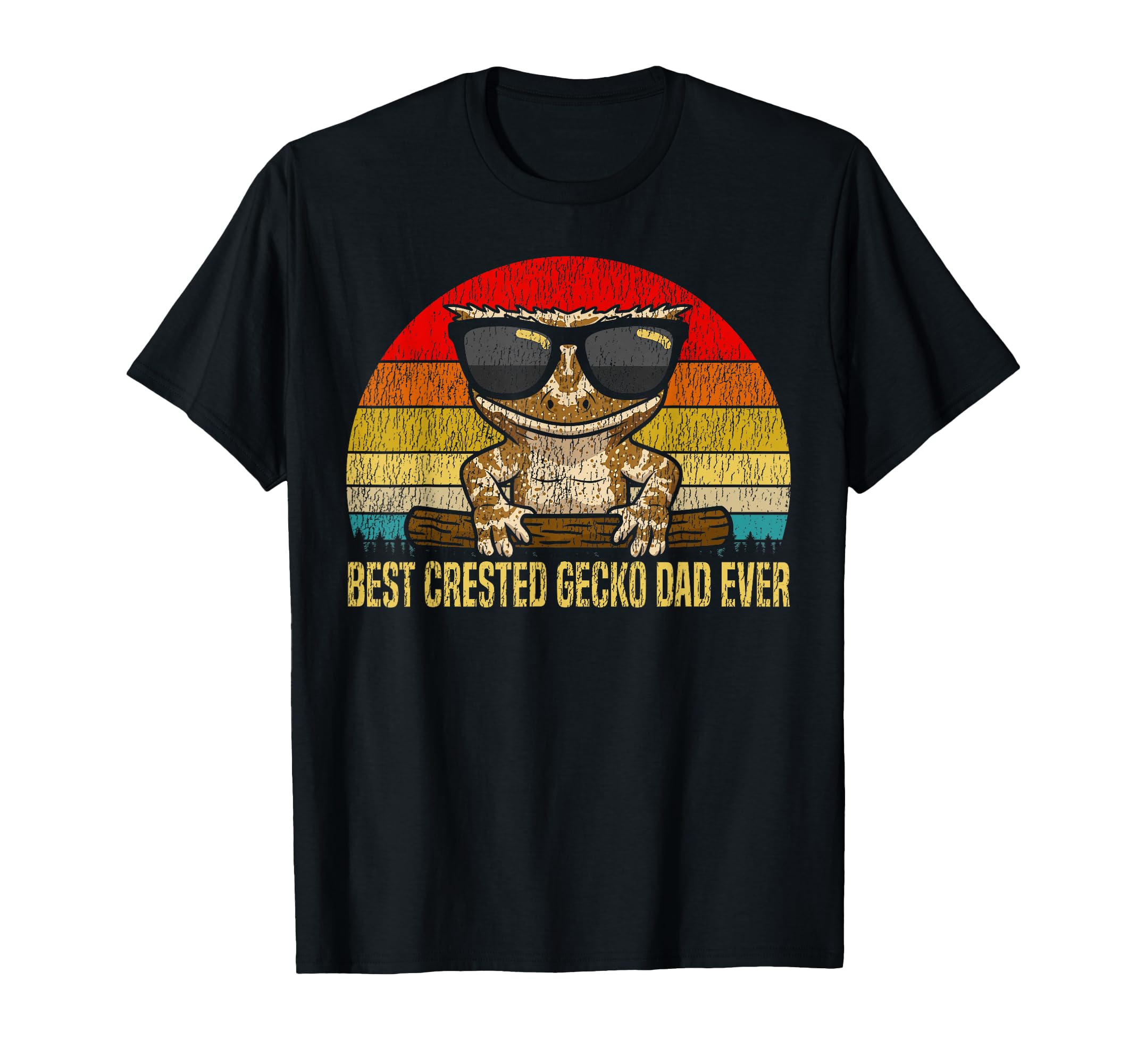 Crested Gecko Best Crested Gecko Dad T-Shirt - Streetwear Style Men Women - T-Shirt, Sweatshirt, Hoodie