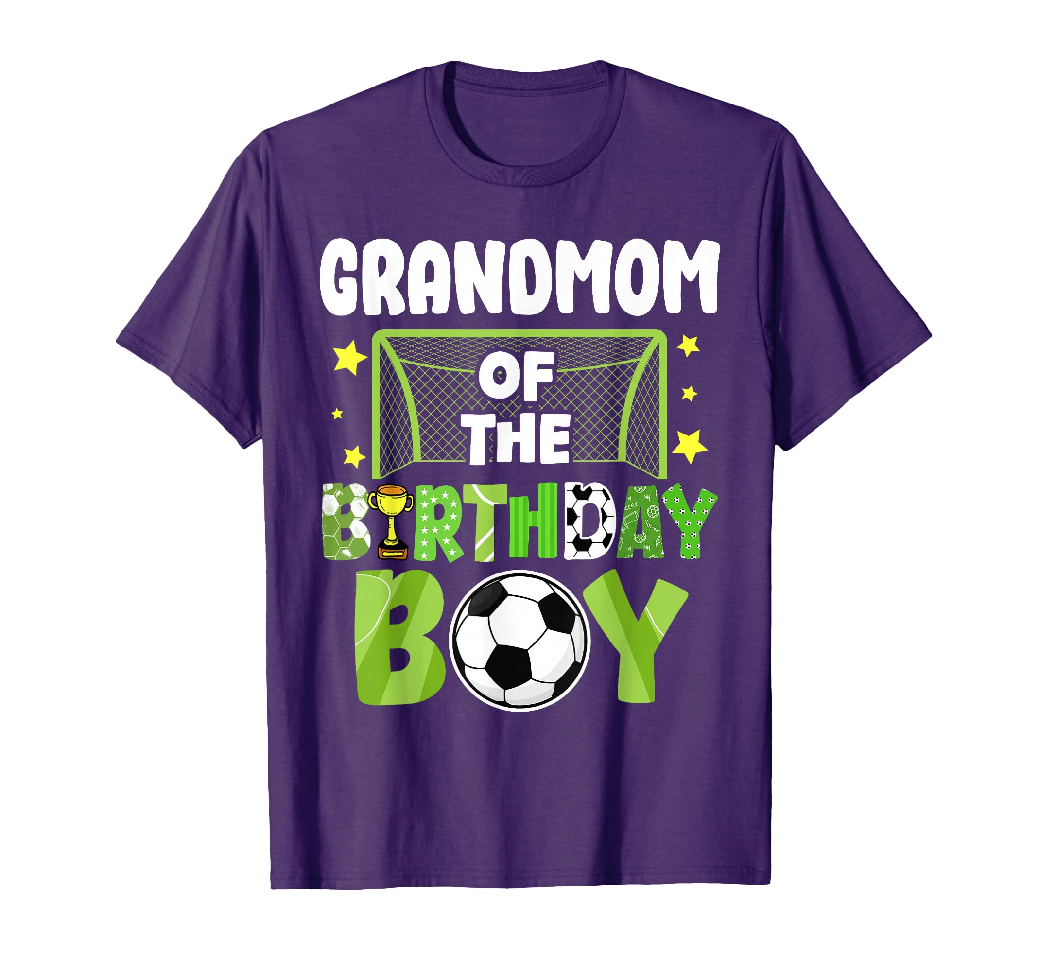 Soccer Grandmom Birthday Party Soccer T-Shirt - Unique Graphic Unisex - T-Shirt, Sweatshirt, Hoodie