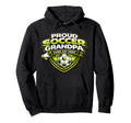 Soccer Grandpa Funny Proud Game Day Hero Hoodie - Minimalist Print Unisex - T-Shirt, Sweatshirt, Hoodie