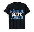 Futbol Mate Asado Argentina T-Shirt - Trendy Graphic for Adults - T-Shirt, Sweatshirt, Hoodie