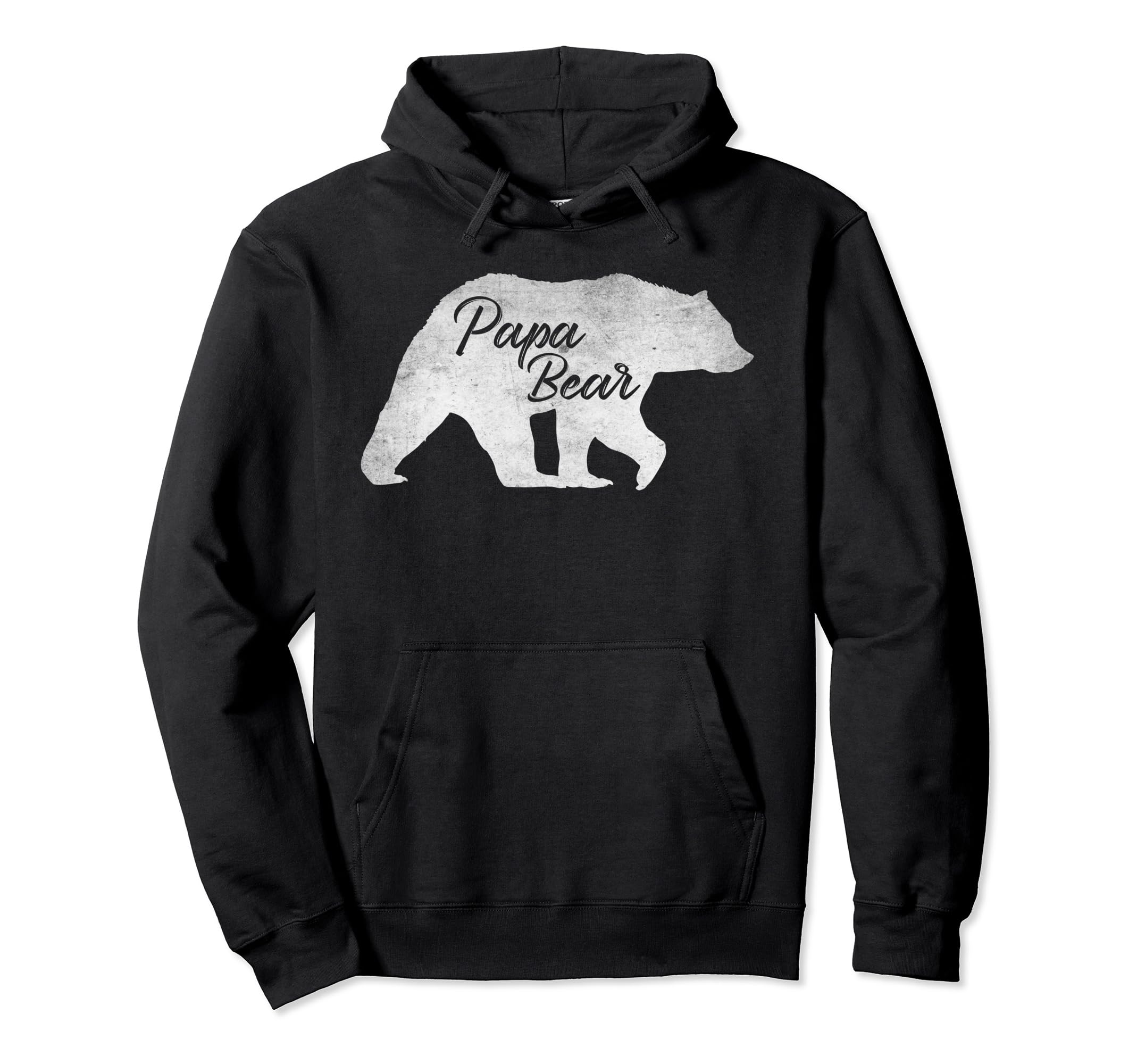 Bear Dad Daddy Family Matching Papa Hoodie - Minimalist Print for Adults - T-Shirt, Sweatshirt, Hoodie