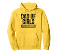 Dad Outnumbered Daddy Fathers Day Hoodie - Streetwear Style Unisex - T-Shirt, Sweatshirt, Hoodie