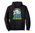 Proud Dad 2024 Senior Volleyball Graduate Hoodie - Minimalist Print Unisex - T-Shirt, Sweatshirt, Hoodie