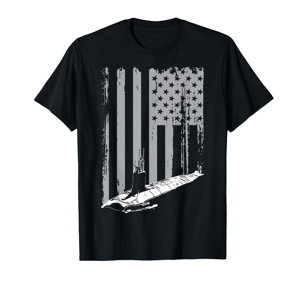 Submariner American Flag Patriotic T-Shirt - Unique Graphic Men Women - T-Shirt, Sweatshirt, Hoodie