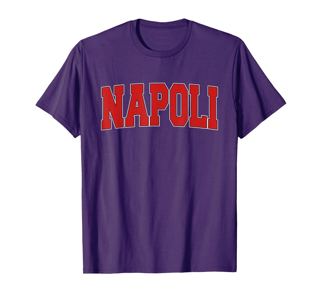 Napoli Italy Varsity Italian Sports T-Shirt - Custom Art Print Unisex - T-Shirt, Sweatshirt, Hoodie